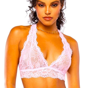 Savage X Fenty lace‎ racerback bralette, sz L